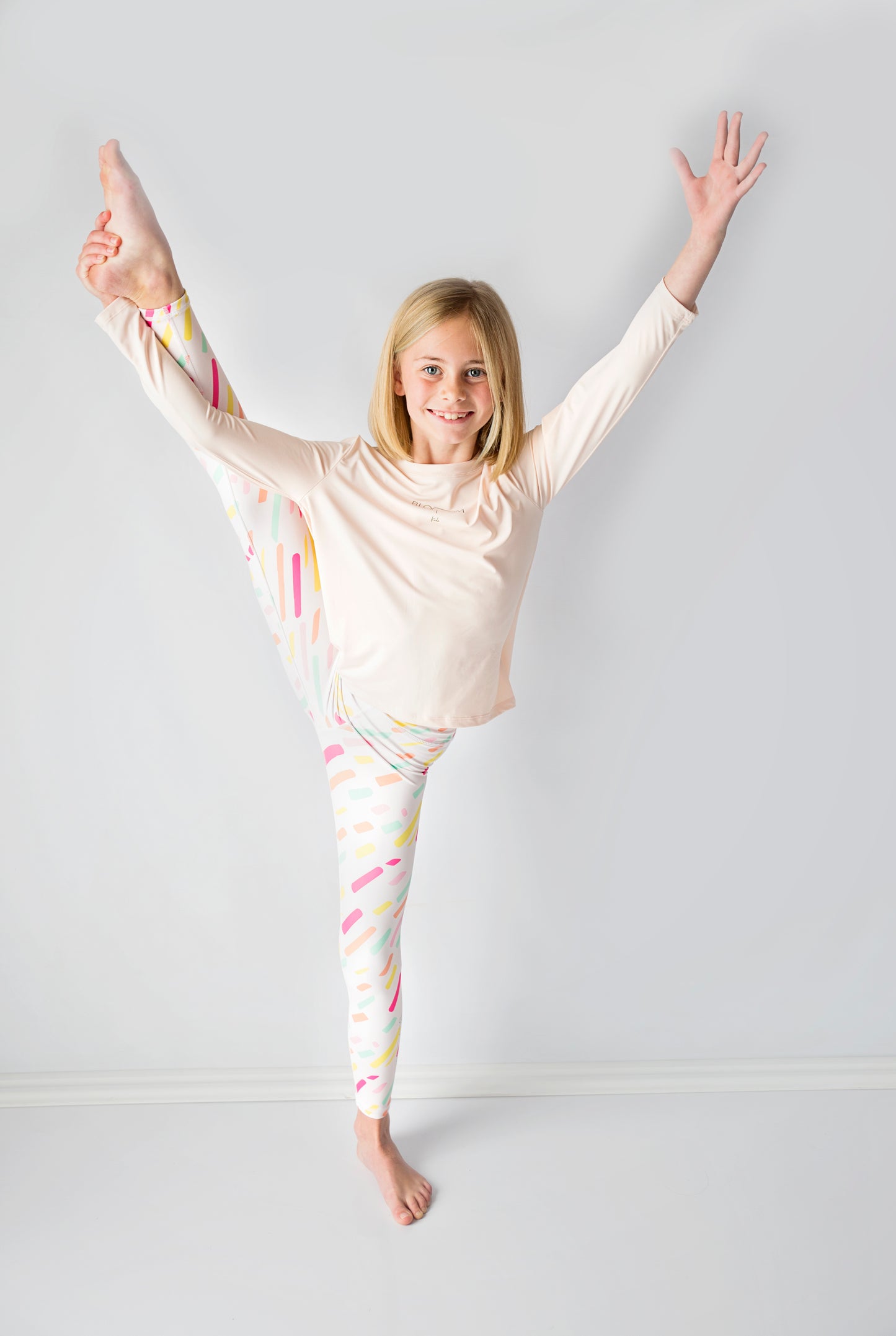White Confetti Leggings