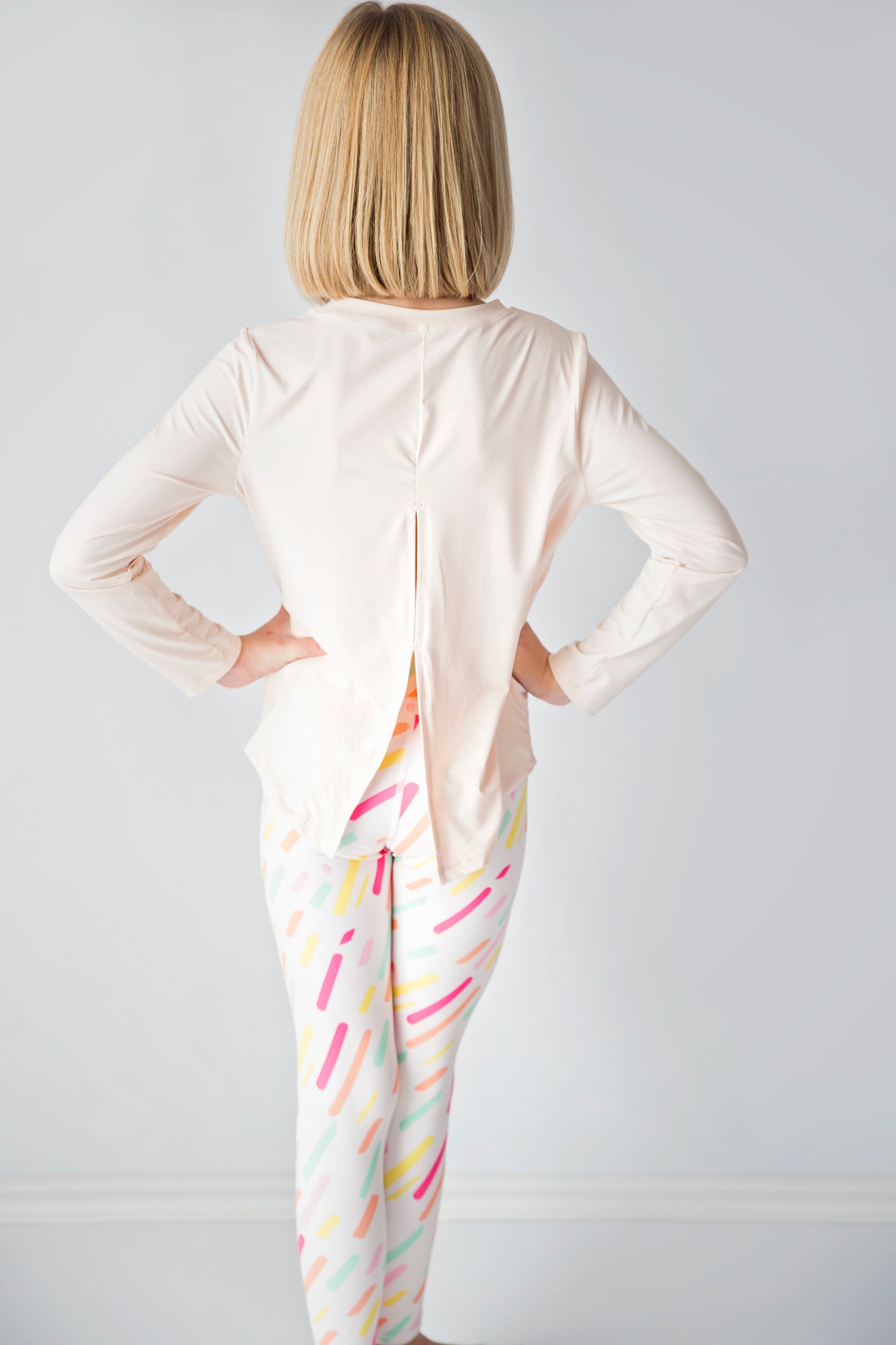 White Confetti Leggings