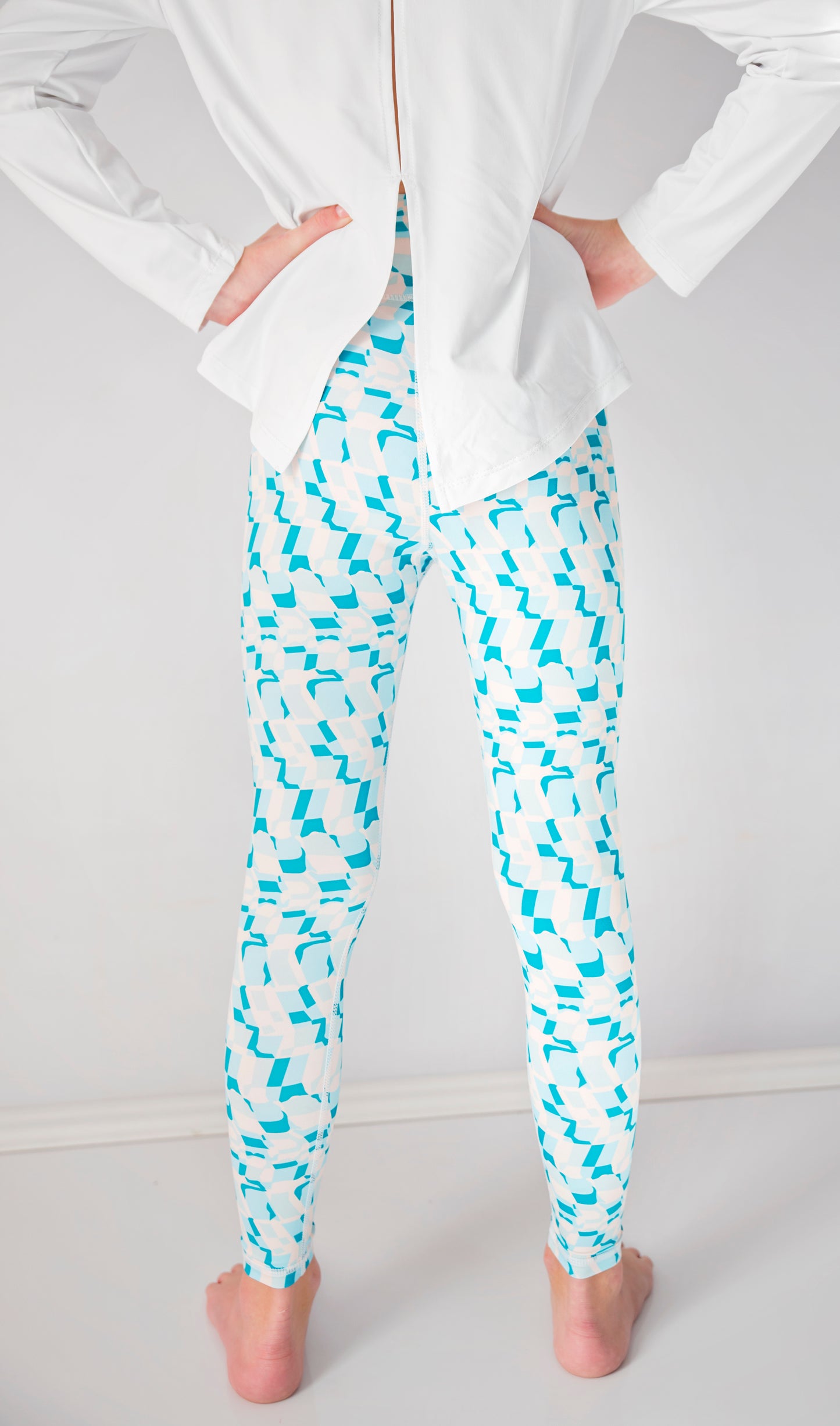 Ocean Blue Leggings