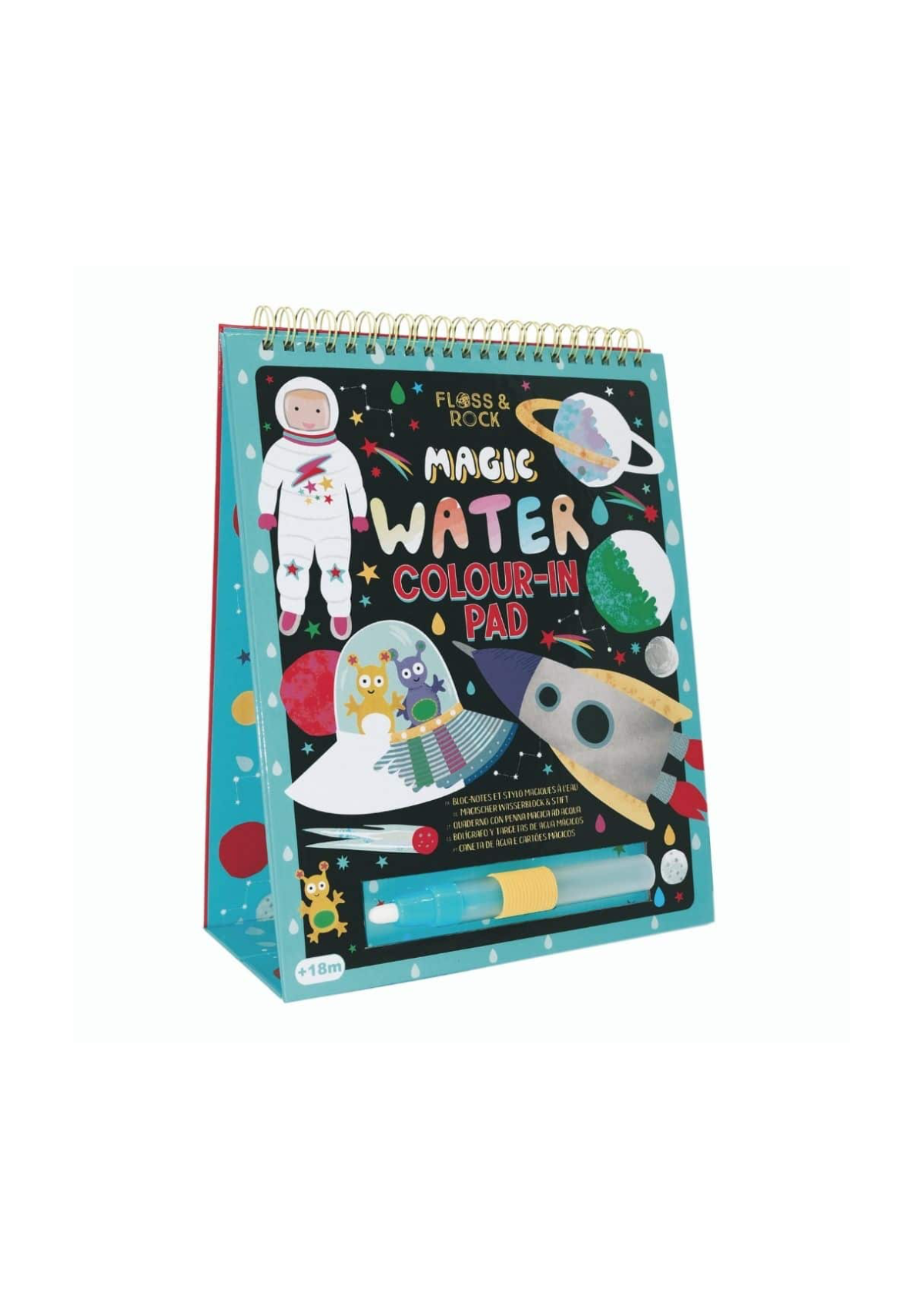 Floss & Rock Magic Colour Changing Watercard Easel and Pen