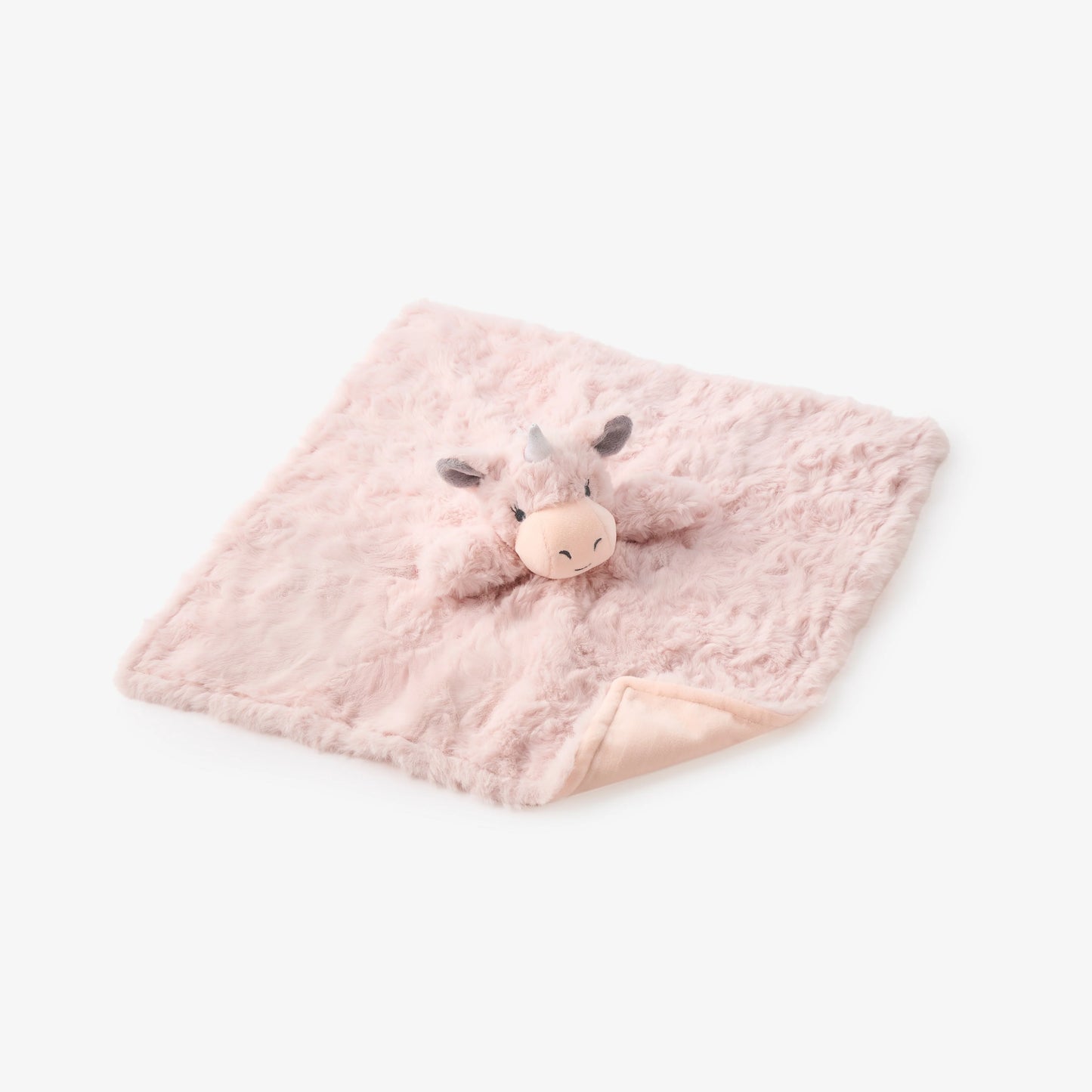 PINK UNICORN BABY SECURITY BLANKET