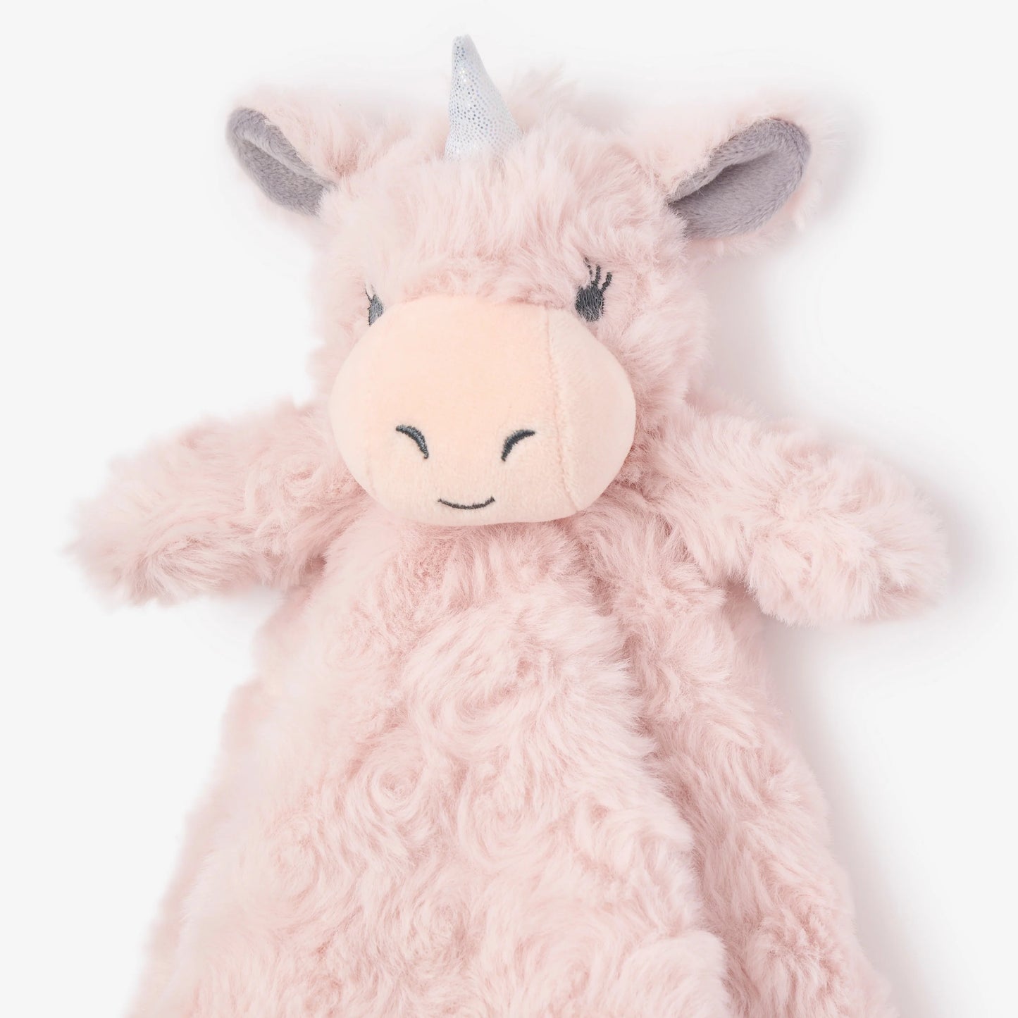 PINK UNICORN BABY SECURITY BLANKET
