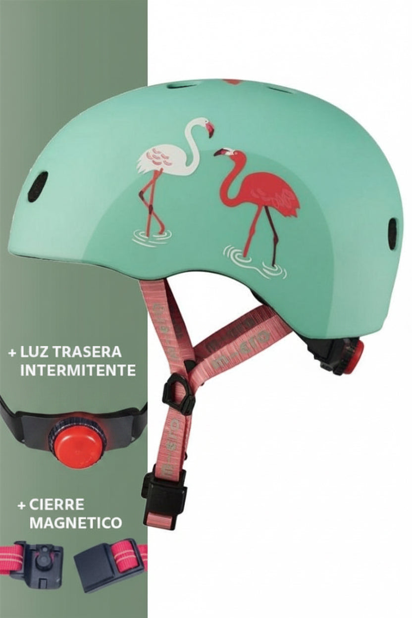 Micro Scooter Helmet Flamingo
