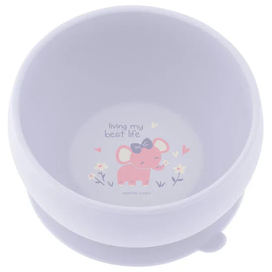 Stephen Joseph Silicone Baby Bowl