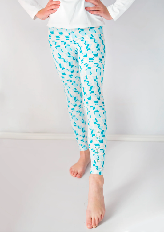Ocean Blue Leggings