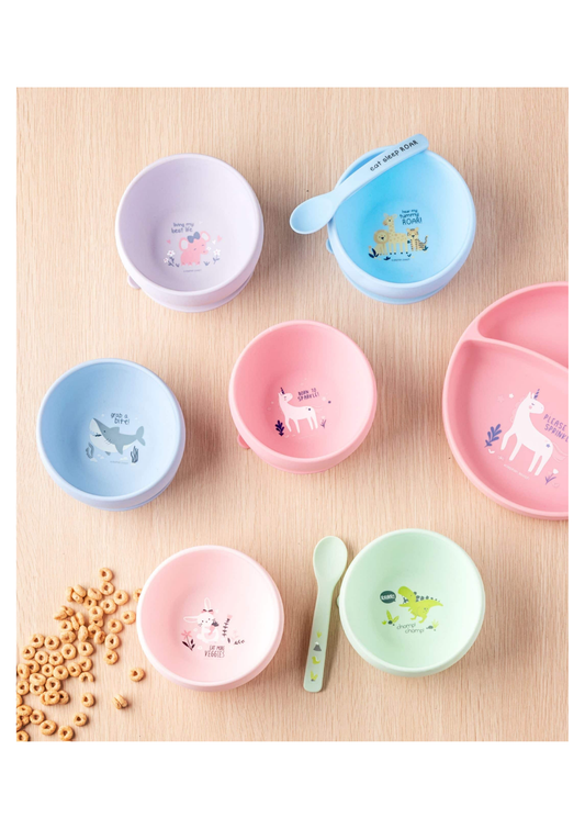 Stephen Joseph Silicone Baby Bowl